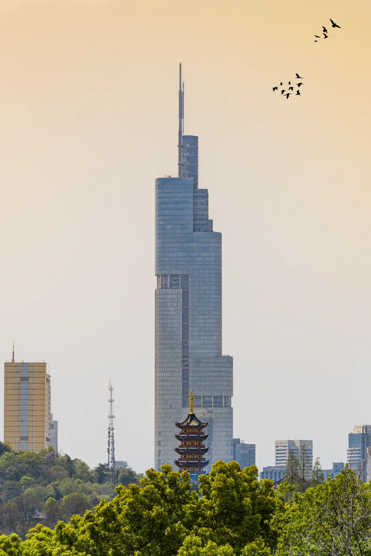 南京古今同框